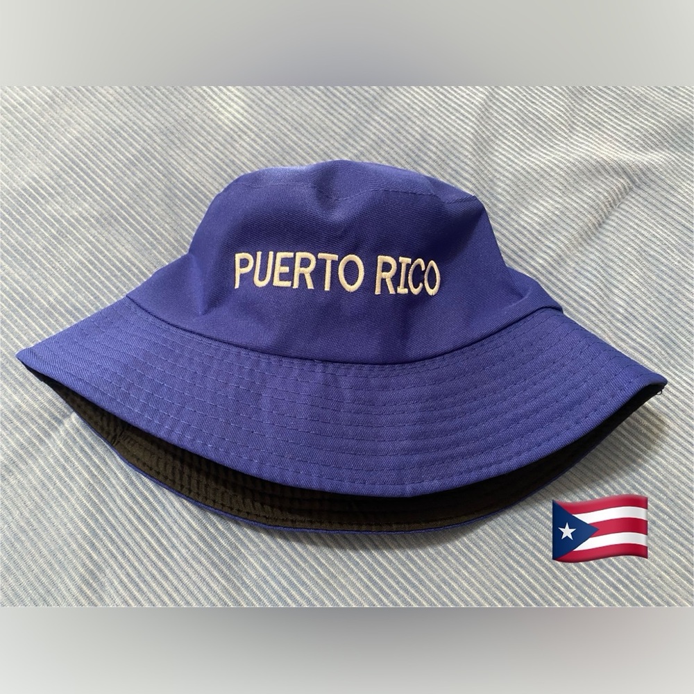 🇵🇷Bucket hat with PUERTO RICO text